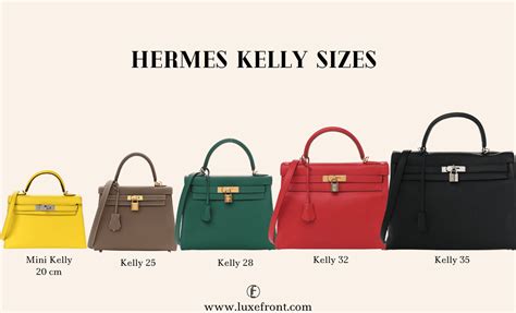 Hermes kelly sizes and prices